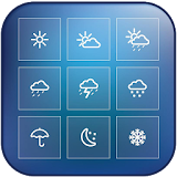 weather radar map icon
