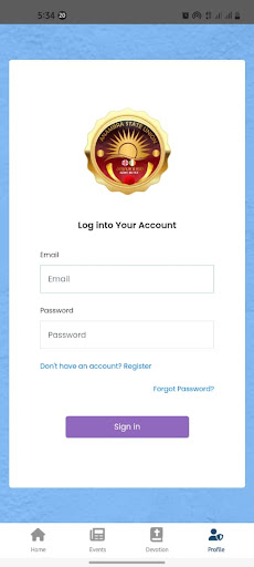 Android application ASUUK screenshort