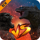 Godzilla & Kong 2021: Angry Monster Fighting Games 2