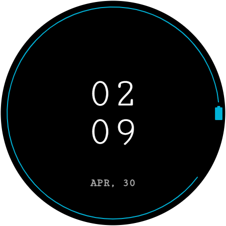 DS D001 - Minimal digital Screen 2