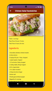 chicken salad recipe 2 APK + Mod (Unlimited money) إلى عن على ذكري المظهر