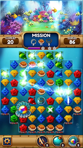 Jewel of Deep Sea: Pop & Blast Match 3 Puzzle Game screenshots 19