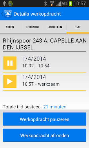 Itris ViewPoint Mobiel Screen 3