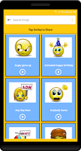 Talking Smileys - Animated Sound Emoji Screenshot