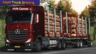 Truck Simulator Wood Transport - Screenshot 1