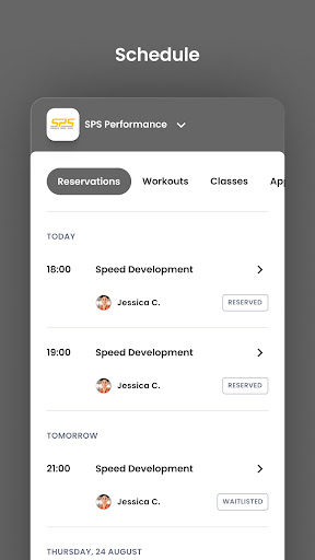 SPS Performance Screen 3