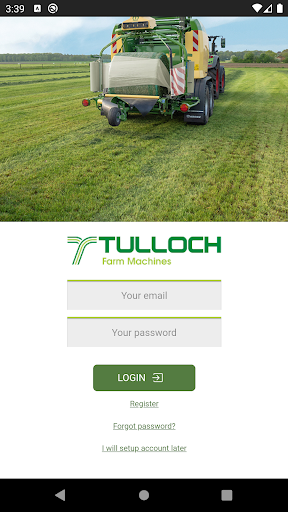 Android application Tulloch screenshort