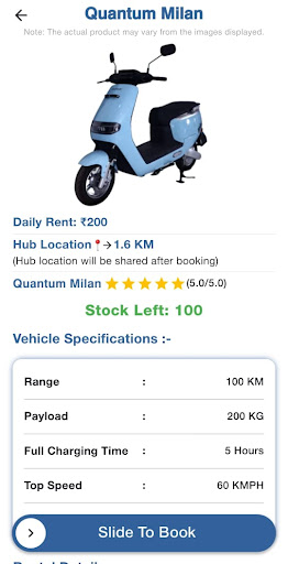 HUM EV Rentals Marketplace