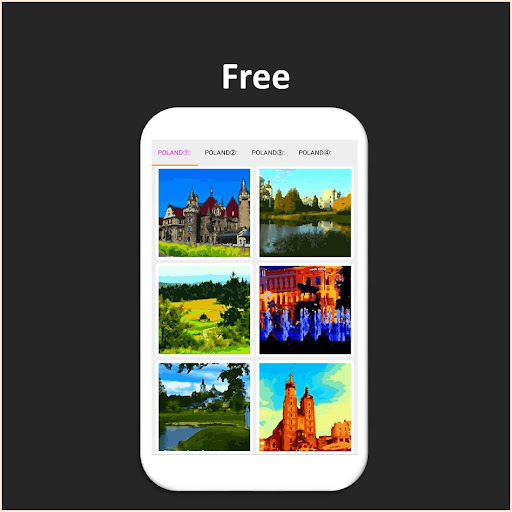 Color by Number - poland Screen 2