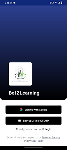 Android application ICMA Learning screenshort