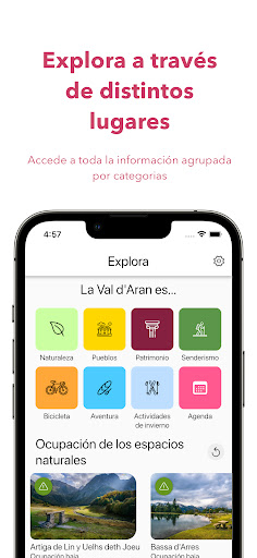 Android application GuidAran screenshort