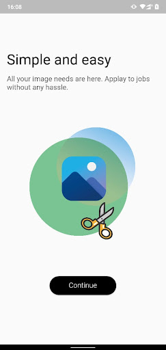 Android application Photo Resizer screenshort