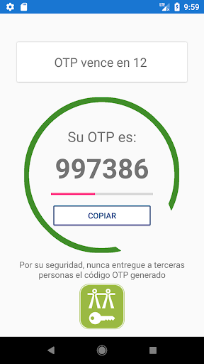 Android application Código Coopeamistad screenshort
