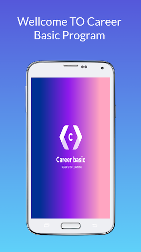 Android application Career Basic screenshort