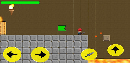Android application Hero: The beginning 2D RPG screenshort