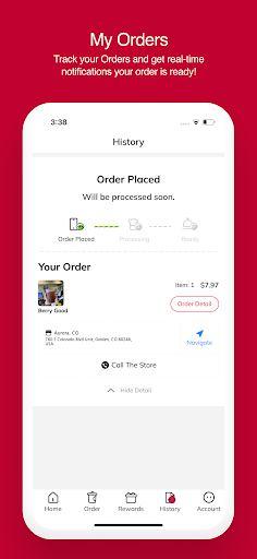Screenshot of Gong Cha Colorado