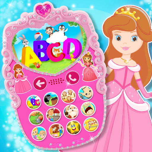 Pink Baby Princess Phone logo