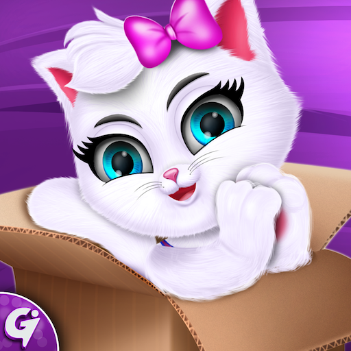 Kitty Cat Daycare Salon Games Logo