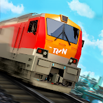 Cover Image of Descargar Rail Nation - Magnate del ferrocarril  APK