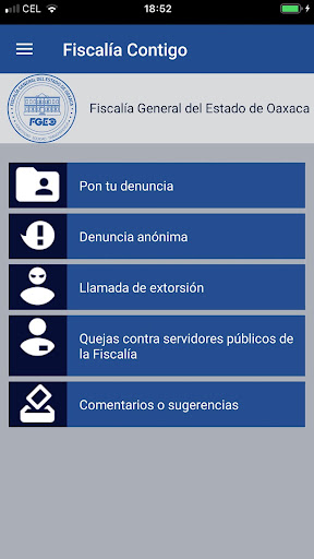 Android application FGEO Contigo screenshort