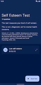 Captura 4 Confidence / Self-Esteem Test android