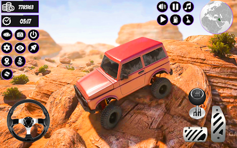 SUV Jeep Driving Offroad Game