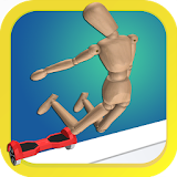 Hoverboard Stairs Accident icon
