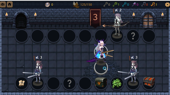 Snímek obrazovky Dungeon Princess 2: RPG