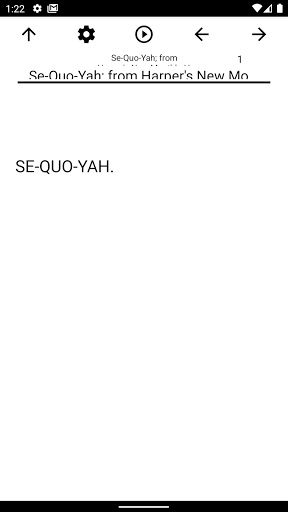 Android application Book, Se-Quo-Yah; from Harper' screenshort