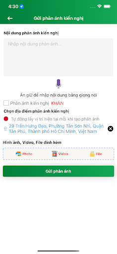 Android application Thành Phố Sóc Trăng Smart screenshort