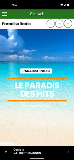 PARADISE RADIO Screen 3