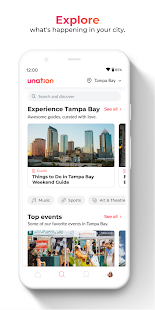UNATION - Discover Events Screenshot