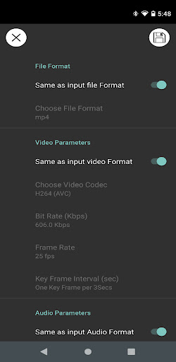 Video Clip Editor Screen 2