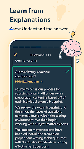 Screenshot of Pocket Prep Essentials