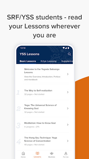 SRF/YSS Screen 3