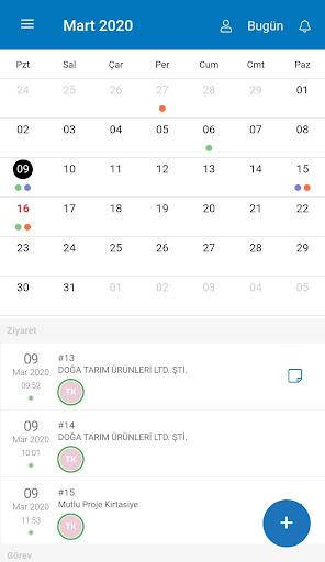 Android application DK Personel Saha Uygulaması screenshort