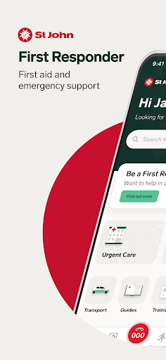 Android application St John: First Responder screenshort