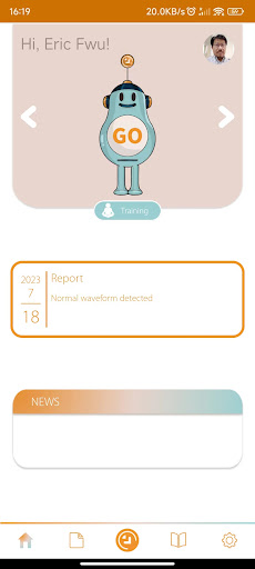 Android application inCare v2 screenshort