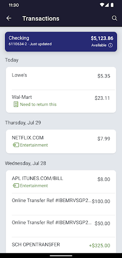 App screenshot