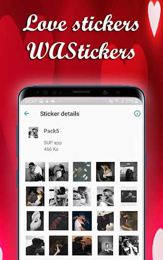 Romantic Stickers For whatsapp Screen 3