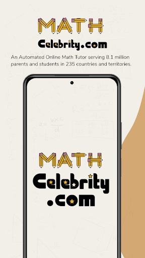 Android application Math Celebrity screenshort
