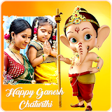 Happy Ganesh Chaturthi Photo Frame icon