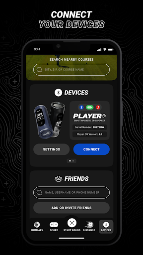 Screenshot of Blue Tees Game