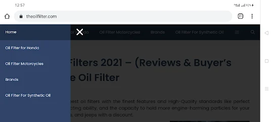 The Oil Filter Guide