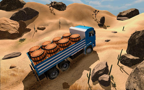 Captura de Pantalla 13 3D Truck Driving Simulator android