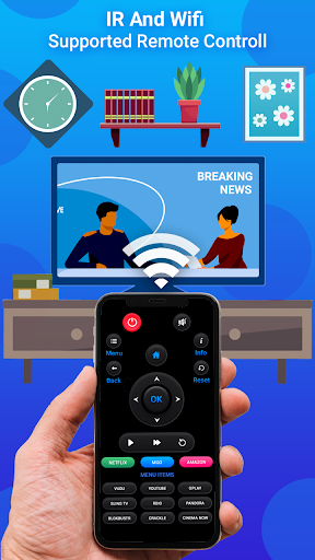 Android application Universal Remote Control TV screenshort