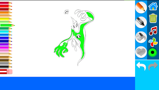 Ben Ultimate Coloring 10 Aliens Heros