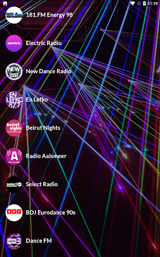 Electronic Music Radios Screen 2