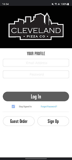 Screenshot of Cleveland Pizza Co.