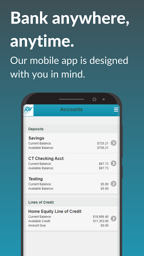 Android application RWCU Mobile screenshort